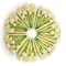 CookieCutter.com Mother&#x27;s Day Cookie Platter 4 Pc Set HS0454 - Flower Theme Cookie Platter, Tin Plate Steel, Made in the USA